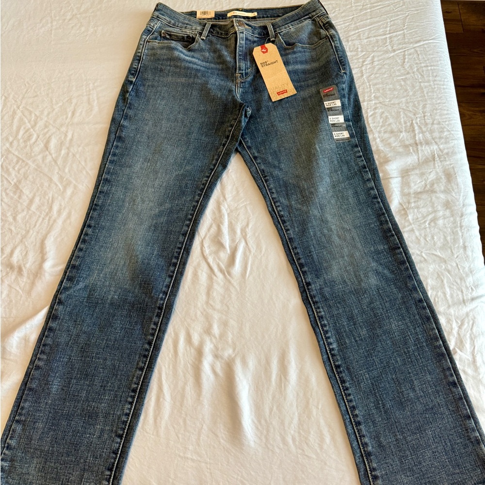 LEVI’S 505 STRAIGHT Stretch Denim - Women’s